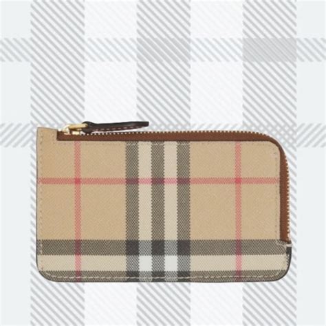 burberry somerset card case|Burberry Somerset Check Canvas & Leather Card Case.